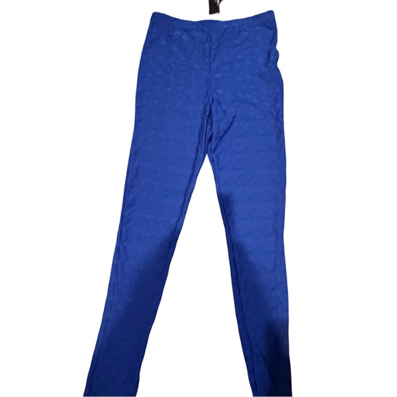PrettyLittleThing Pants - Pretty Little Thing Vibrant Blue woman's Leggings & bodysuit